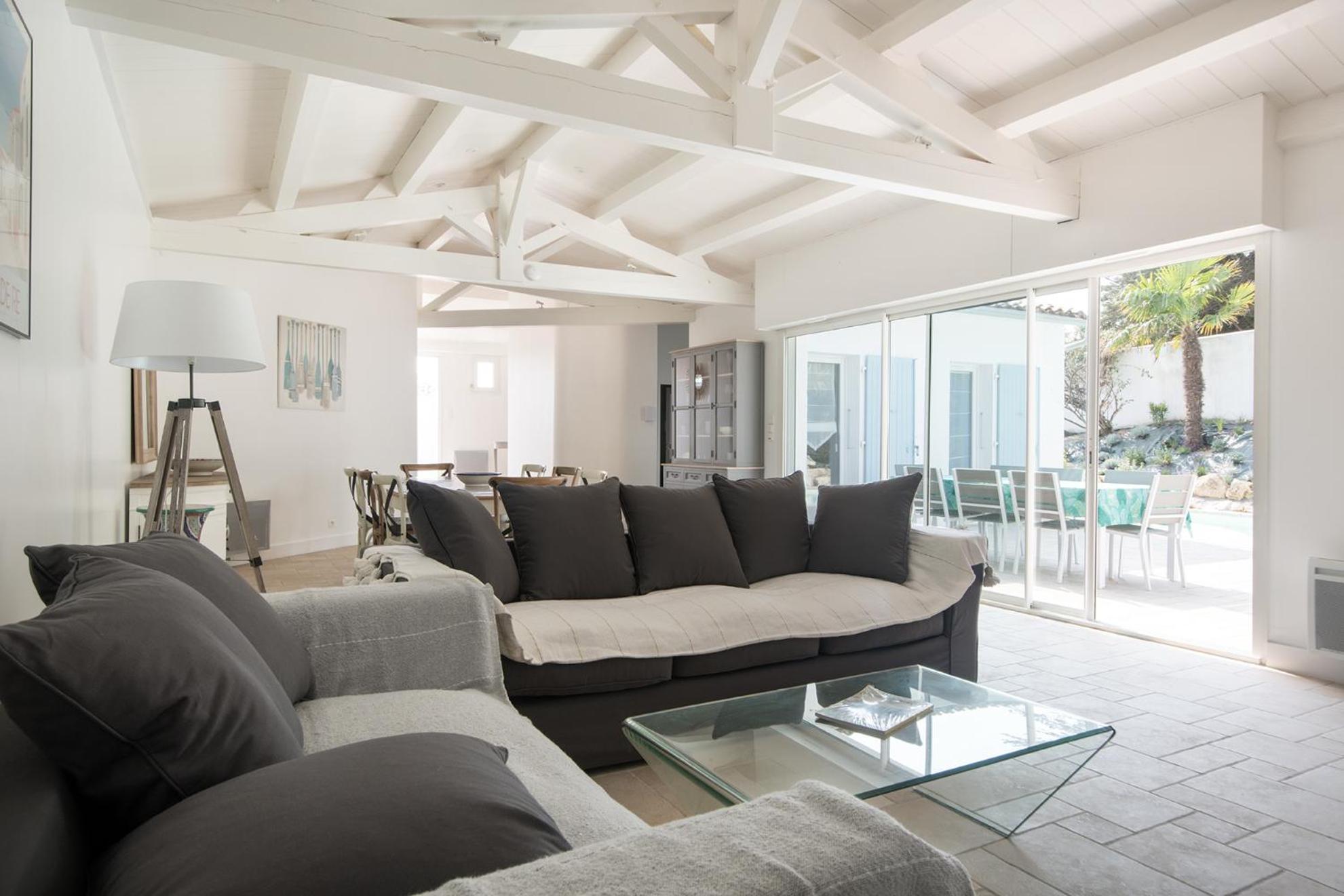 Tres Belle Villa Avec Piscine Le Bois-Plage-en-Re Bagian luar foto